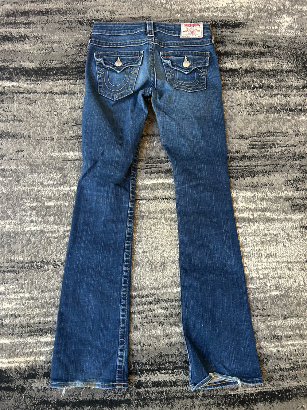 Original Y2K TRUE RELIGION Low-Rise Jeans